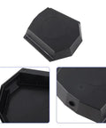 Legit Heavy Duty Electric Longboard Battery Enclosure Built Rock Solid For Daily Shredding Sessions With Separate Controller Housing and Quick Twist Lock Installation Kit, 8x8 inch black plastic case.