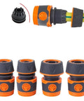 30 Piece Garden Hose Quick Connector Set With Faucet Extender Water Gun And Hose Connection Joint Watering Pipe Fitting For Quick Leak Free Attachments Plus Easy DIY Yard Watering, plastic hose connectors
