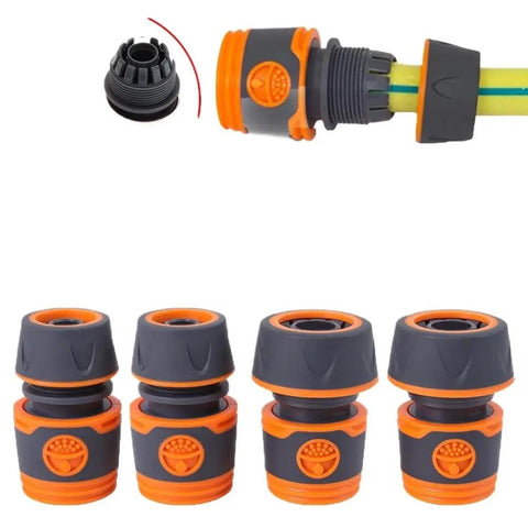 30 Piece Garden Hose Quick Connector Set With Faucet Extender Water Gun And Hose Connection Joint Watering Pipe Fitting For Quick Leak Free Attachments Plus Easy DIY Yard Watering, plastic hose connectors