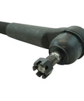 Shop Grade Front Steering Tie Rod And Adjuster Kit Easy Swap For Dodge Ram 1500 2500 3500 4WD Trucks close-up view of tie rod end