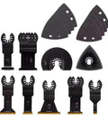 20 Pc Titanium Enhanced Bi Metal Oscillating Multi Tool Blade Kit For 49 10 9920 Beefy Blades assorted shapes and sizes