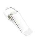 Spring Loaded Cabinet Latch and Toggle Hasp Iron Hardware for Sliding Doors and Windows, 27 by 63 Inches, Durable Steel Box Lock