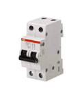 Awesome Durable Twenty Amp C Curve One Pole Plus Neutral Miniature Circuit Breaker With Open Contact In White And Red Standard Six Ka For Top Electrical Protection And Safety, front view