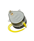 24V Right Rotation Damper Motor Replacement For 38766R Sub, 2 wire spring return, plug and play fit with yellow wires shown