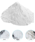 Ultra Fine 1.6 Micron PTFE Powder For Dry Lubrication With Paraffin Mix Top Shelf Pro Grade For Chains Skateboards And Musical Instruments High Lubrication Virgin Powder For Everyday Use, 50g jar displayed.