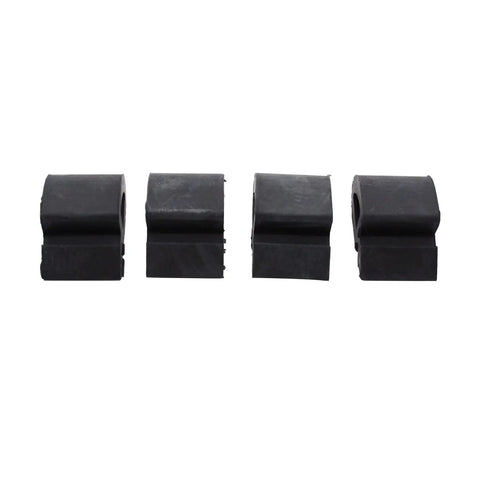 Four heavy duty rubber cushions from the 6 Piece Hood Bumper Cushions Kit For Chevy GMC Trucks 1967 To 1972.