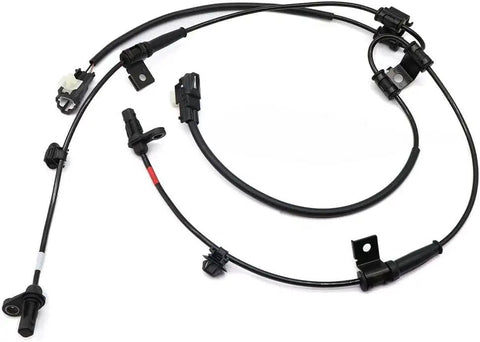 Dual Pack Abs Wheel Speed Sensors Front Left Right For Hyundai Sonata 2011 To 2014 Oem 598303S000 598103S000 with mounting brackets and connectors.