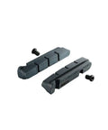 Road Brake Pads For Carbon Rims Pair, Compatible With Most Road Bike Calipers, Model R55C4-1, showing two pads with screws.