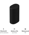 Take Anywhere Portable Bluetooth Speaker With WiFi Alexa Built In 24 Hour Battery Life Wireless Charging Base Rugged Big Bass Drop Resistant