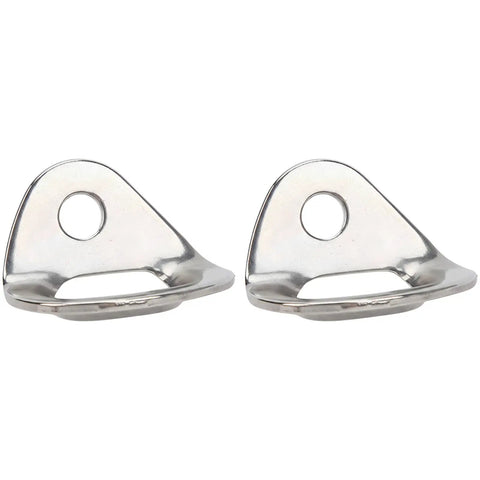 Two Pack 316 Stainless Steel Anchor Plates For Rock Climbing 25KN Load Capacity With M10 Hole Lightweight And Packable