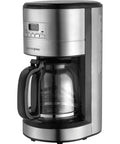 Home And Office Euro Style Stainless Steel Coffee Maker With Programmable Controls And Pause Function Delivers Rich Brews For 12 Cups And Keeps Your Morning On Track