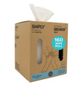 Heavy Duty Wipes 160 Count For Tools And Machinery Size 10 By 15 Inches That Tackles Heaviest Grease Without Tearing box