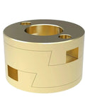 Heavy Duty Oldham Coupling 18mm For Ender3 CR10 T8 Z Axis Screw 3D Printer Parts With Nut Upgrade For BLV Voron VzBoT Printers brass coupler