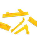 5 Piece Push Block And Stick Set For Woodworking And Router Tables Durable Plastic Safety Blocks For Router Table Feeding Bandsaw