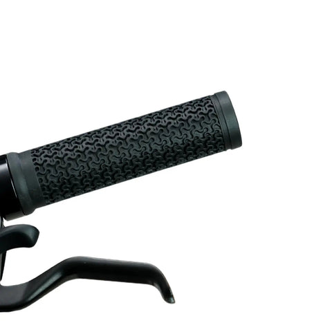 Ergonomic Bike Handlebar Grips With Lock On Aluminum Alloy Clamp For Mountain Road BMX MTB Cruisers Soft Anti Slip Rubber Black
