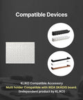 Compatible devices for Skådis Tape And Tool Holder Pegboard Organizer shown on black and white board