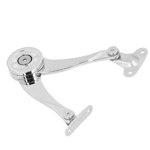 Go To Lid Lift Hinge With Zinc Alloy Strut for Cabinets and Wardrobes, 20.5cm lift system, 70 90 100 degree opening angles