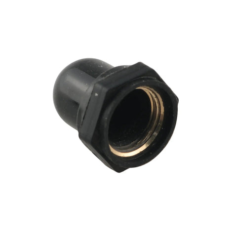 Black silicone dust cap for circuit breakers 88 98 series, waterproof and dirt resistant flat cap, 11mm inner diameter, 8 pack.