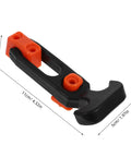 Beefy Rubber Flexible T Handle Hasp Draw Latch For Car Hood Toolbox And Truck Doors 2 Pack Replacement Latches
