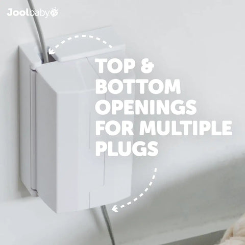 Outlet Cover Box For Kid Safe Child Safety Two Pack Fits Most Plugs And Cords with Top and Bottom Openings