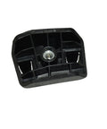 Secure That Front Panel With This Solid Left Fender Bracket Support Holder Mount Replacement For Tesla Model Y 2020 To 2023 Black Retainer view showing the top side of the fender bracket.