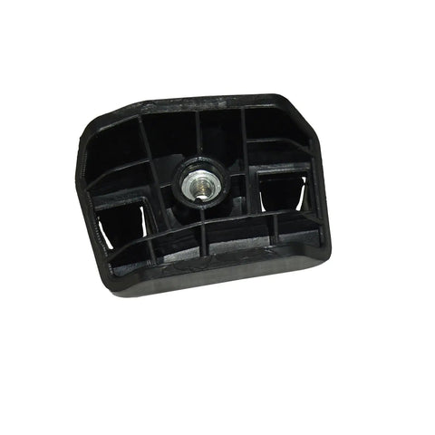 Secure That Front Panel With This Solid Left Fender Bracket Support Holder Mount Replacement For Tesla Model Y 2020 To 2023 Black Retainer view showing the top side of the fender bracket.