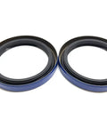 Pack Of 2 Double Lip Trailer Hub Grease Seals 1.500 Inch Internal Diameter And 1.987 Inch Outside Diameter For 2000 Pound Axles 15192TB 10 60 BT16 Spindle