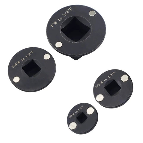 Top Notch Cloimei Professional Grade Socket Adapter Set 4pcs Low Profile Drive Reducer Kit Made From Tough Cr Mo Steel For Mechanics To Convert 1 Inch Down To Quarter Inch Fits Any Automotive Repair Shop Needs Like A Charm Today. socket reducers 1/2 to 3/8 and 3/4 to 1/4