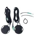 Must Havy Duty Marine Beam Seal Bellows Kit Compatible With 30-803099T And 47-43026Q06 Universal Waterproof Boot Replacement For Boat Systems, black round marine wiring kit