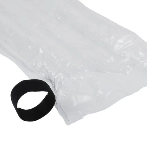 Super Badass EV Charger Rain Cover Outdoor Waterproof Protective Pro Sleeve For Any Plug In Electric Ride Storm Proof detail with black rope tie.