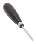 Racquet Stringing Straight Awl For Badminton And Tennis Rackets With Wooden Handle And Stainless Steel Tip Comfortable Grip Portable Hand Tool For Wire Threading And Safer More Precise Stringing, close-up