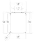Technical blueprint of Acoustic Guitar Preamp With EQ And LED Display, Onboard Tuner And Volume Control for Presys Plus.