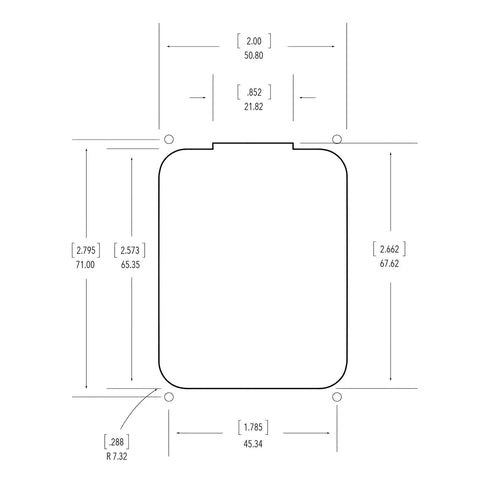 Technical blueprint of Acoustic Guitar Preamp With EQ And LED Display, Onboard Tuner And Volume Control for Presys Plus.