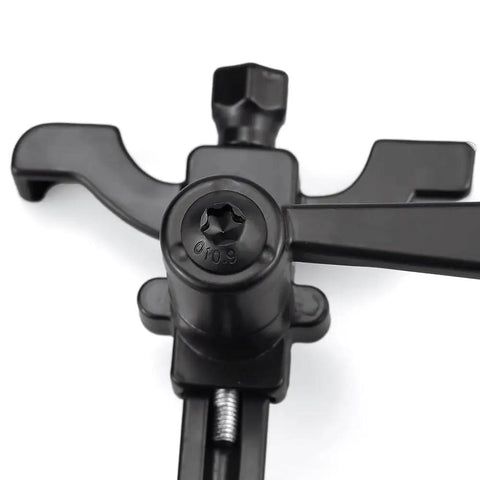 M5 button head Torx driver showing T25 socket and tightening mechanism, used with 100 Pcs M5 Button Head Torx Screws Black Oxide Grade 10.9 High Strength Alloy Steel M5-0.8 X 12Mm Fasteners With T25 Torx Bit Included for Precision Electronics and Diy Pro Rig Building Badass Hold.