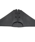 Hydrofoil Stabilizer For 5 To 150 HP Outboards And Sterndrives Boost Planing And Stability With Quick Stern Lift Durable PA66 Black Plastic Build