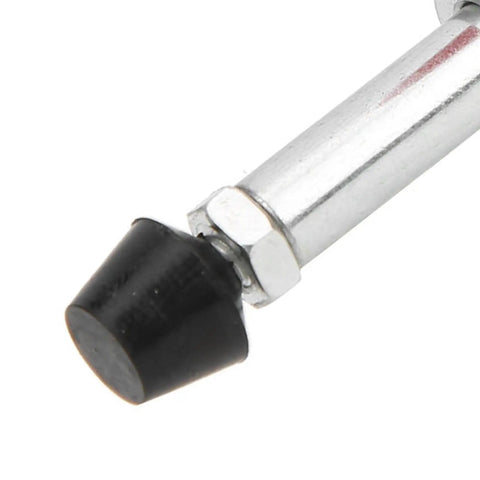 Close-up of Four Pack Heavy Duty Push Pull Toggle Clamps With Beefy Hold And 99 Pound Load Rating 190 Degree Angled Handle for woodworking.