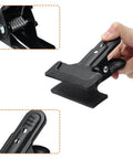 Wide Mouth Spring Clamps Set 4 Pack Pro Grade Heavy Duty Anti Slip Metal Clips For Woodworking And Photography Backdrops