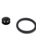 Eight Pack Black Quick Release Fastener Kit For Car Bumper Trunk Fender Hatch Lid Aluminum Alloy Durable Weather Resistant With 6mm Hole Fit And Rubber Ring Included Easy Install For Auto Car Body Panels component close-up