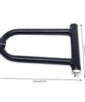 Beefy Heavy Duty Go Kart Frames With Upper And Lower Swingarms And Complete Shock Suspension Kit for DIY buggy, black metal swingarm