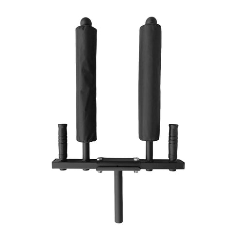 Shoulder Press Handle For Home Gym, Ergonomic Barbell Attachment For Shoulder Chest And Back Training, Steel Alloy Build, Fits 25mm Barbells