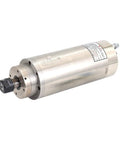 Ironclad Constant Torque Cnc Router Spindle Motor 3.2Kw 4Kw 380V Er20 24000Rpm 400Hz showing stainless steel body and ER20 clamp system.