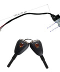 Ignition Starter Switch Assembly For 48V Golf Carts Replacement Fits Edison And Advanced EV Models And I20 I20U I20L I40 I40F