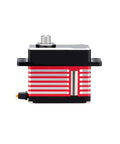 Beast Mode High Torque Brushless RC Servo Motor Delivers 18kg Cm At 8.4V and 45g weight, with CNC aluminum case and steel gears.