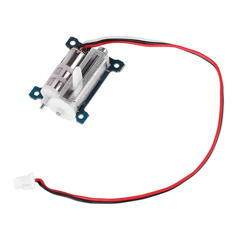 Premium Grade Micro Analog Servo For Ultralight RC Airplanes, Hella Snappy Linear Actuator, compact motor with wires.