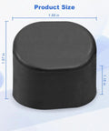 Heavy Duty Anti Slip Table Saw Stand Rubber Foot Pads Replacement Grips with dimensions, suitable for stabilizing miter saws.