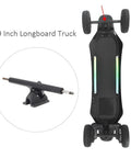 9 Inch Longboard Truck For Electric Skateboards With CNC Precision Machined Aluminum Alloy And High Load Capacity