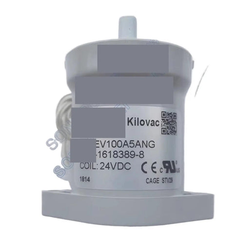 Heavy Duty Automotive Electric Contactor And Robust Relay Built To Handle EV Rigs 12V To 24V DC. Coil label visible on white body.