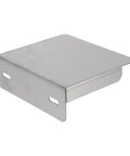 Rock Solid Outdoor EV Charging Station Protector Stainless Steel Cover side view of heavy duty rust proof mounting bracket