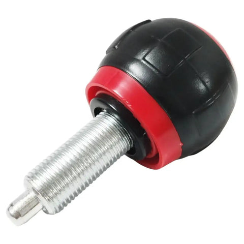 M16 Adjustable Spring Knob Pull Pin Universal Exercise Bike Replacement Parts Heavy Duty Plastic And Metal Fitness Knobs close-up view.