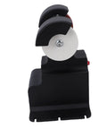 Aramox Mini Bench Grinder Polisher with Dual 4000Mah Batteries, compact design, dual wheels for grinding and polishing.
